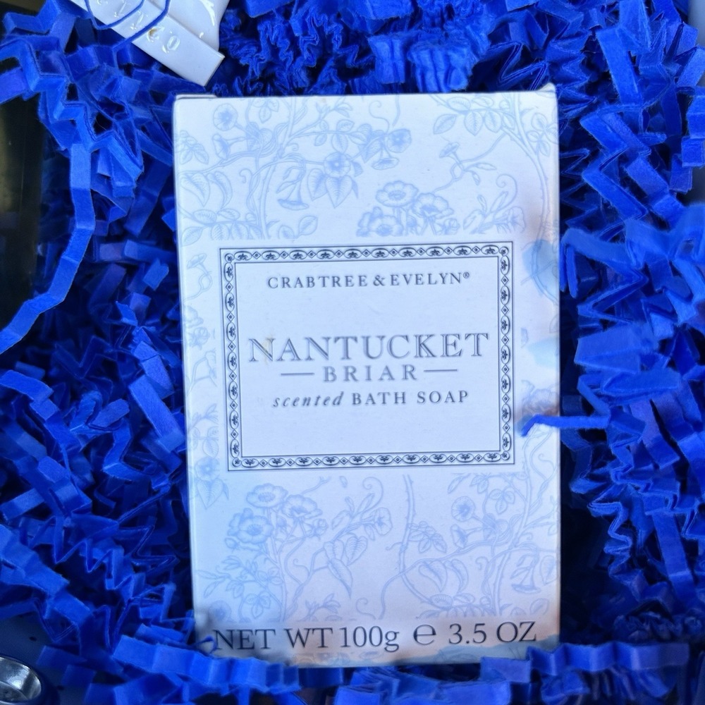 Crabtree & Evelyn Nantucket Briar Gift Set Body Lotion Bath Shower Gel Hand Cr - Picture 10 of 13